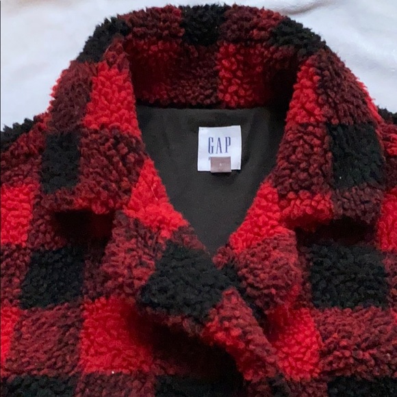 Buffalo Plaid Sherpa Jacket - Picture 2 of 5